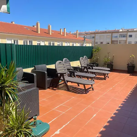 Penthouse -10 Pax - Frente A -lisbon 35 Minutos * Santa Cruz (Oeste)